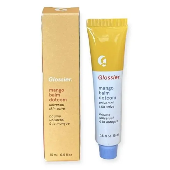Glossier Balm Dotcom MANGO ORIGINAL FORMULA & APPLICATOR Skin Salve Lip Balm